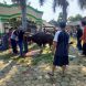 Warga RW 08 Menyelenggarakan Qurban di Halaman Masjid Al-Muttaqin