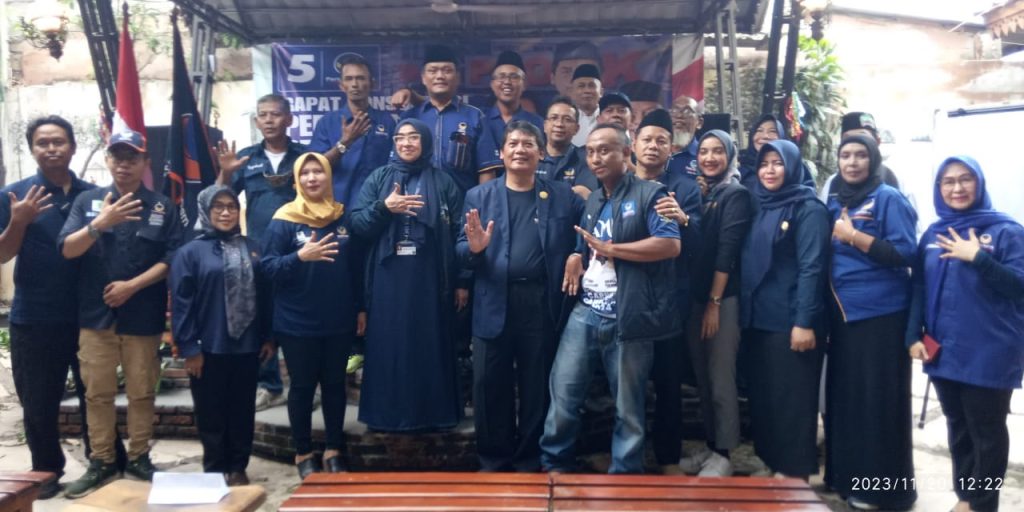 Untuk Penguatan di  DPC dan DPRt Dapil BCL DPD Partai NasDem Kota Depok Menggelar Rapat