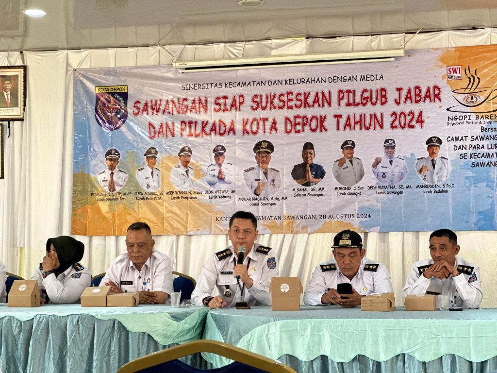 Camat Sawangan dan Para Lurah Siap Sukseskan Pilkada dan Pilgub