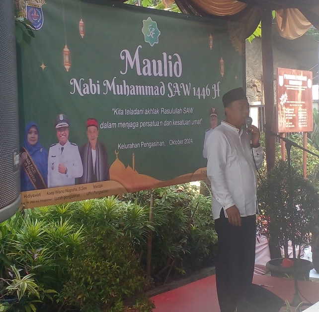 Kelurahan Pengasinan Gelar Peringatan Maulid Nabi Muhammad SAW