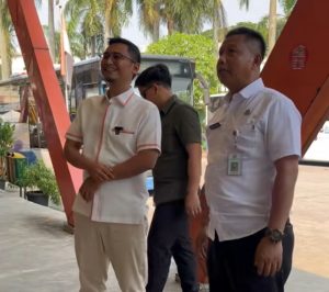 Ketua DPRD Depok saat tinjau lokasi 