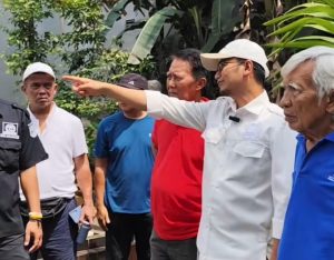 Ketua DPRD saat tinjau lokasi