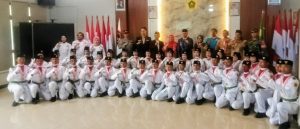 Pengukuhan Paskibra Kecamatan Parung, Camat Adhi Nugraha: Momentum Menumbuhkan Jiwa Patriotisme Generasi Muda