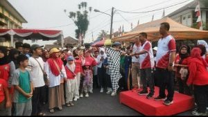 Pemcam Ciseeng Gelar Jalan Sehat dan Panggung Hiburan Meriahkan HUT RI ke-81