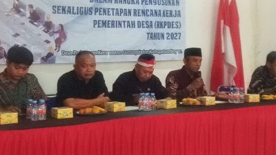 Musrenbangdes Padurenan 2027 Digelar, Ralih Hidayat Dorong Pembangunan Tepat Sasaran dan Berkeadilan